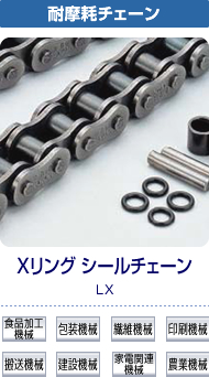 Xリングシールチェーン