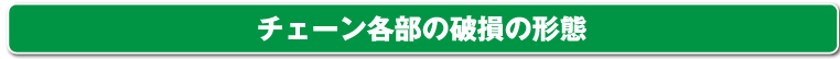 チェーン各部の破損の形態